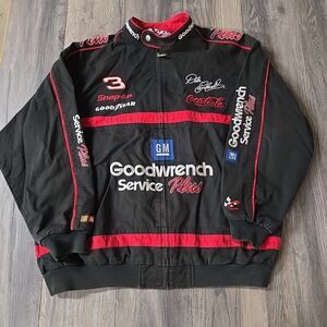 Vintage 90'S Dale Earnhardt Sr. Goodwrench Chase Authentics Nascar Jacket XXL